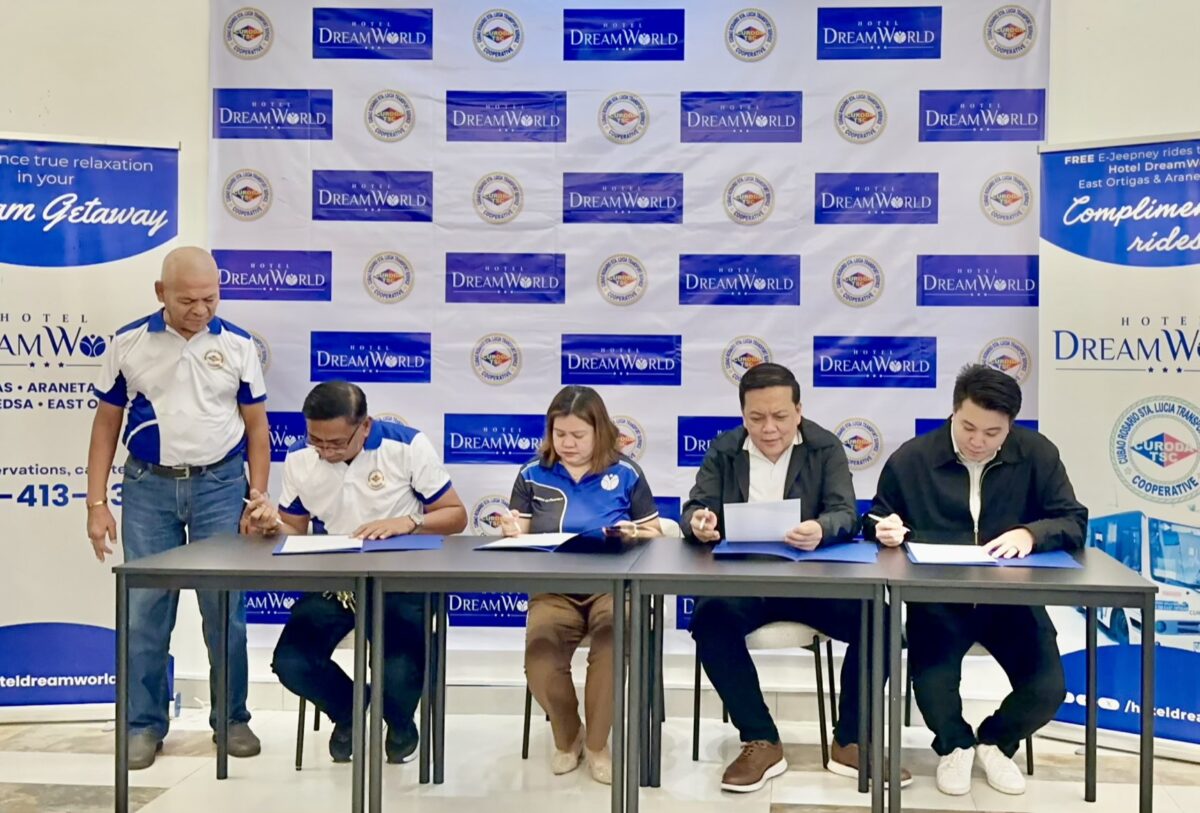 Ramil Pedrigo -Curoda TSC Chairman Jennifer Cabrera - Hotel DreamWorld Senior Manager Mitchell Ocampo - Hotel DreamWorld Senior Manager Christian Emmanuel Bona - Digital Marketing Head