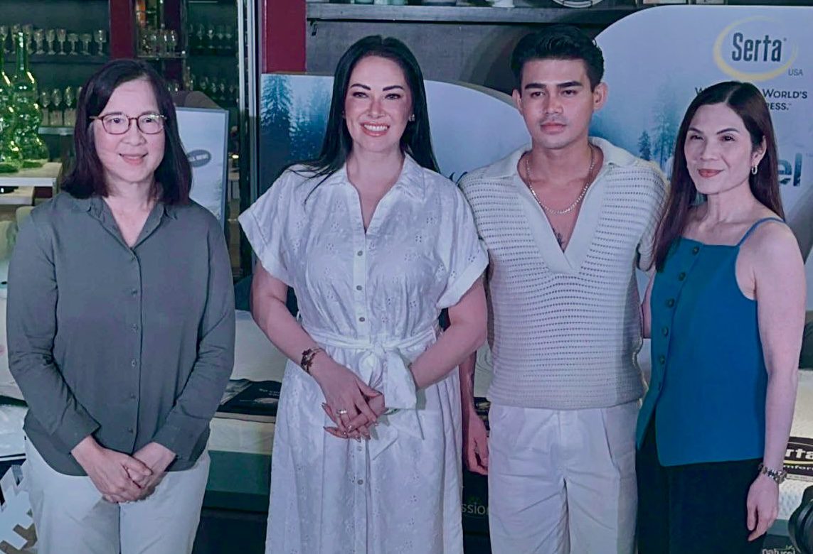 L-R: Ms. Peachy Medina, Managing Director, RGC Group of Companies; Ms. Ruffa Gutierrez; Mr. Iñigo Pascual and Ms. Pinky Rosagas, Finance Director, RGC Group of Companies